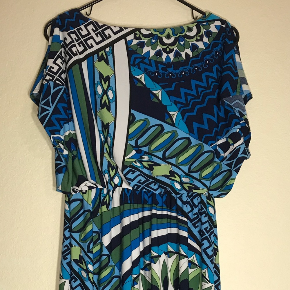 Enfocus Studio Grecian Slit Sleeve Dress, Size 6 - Picture 3 of 9